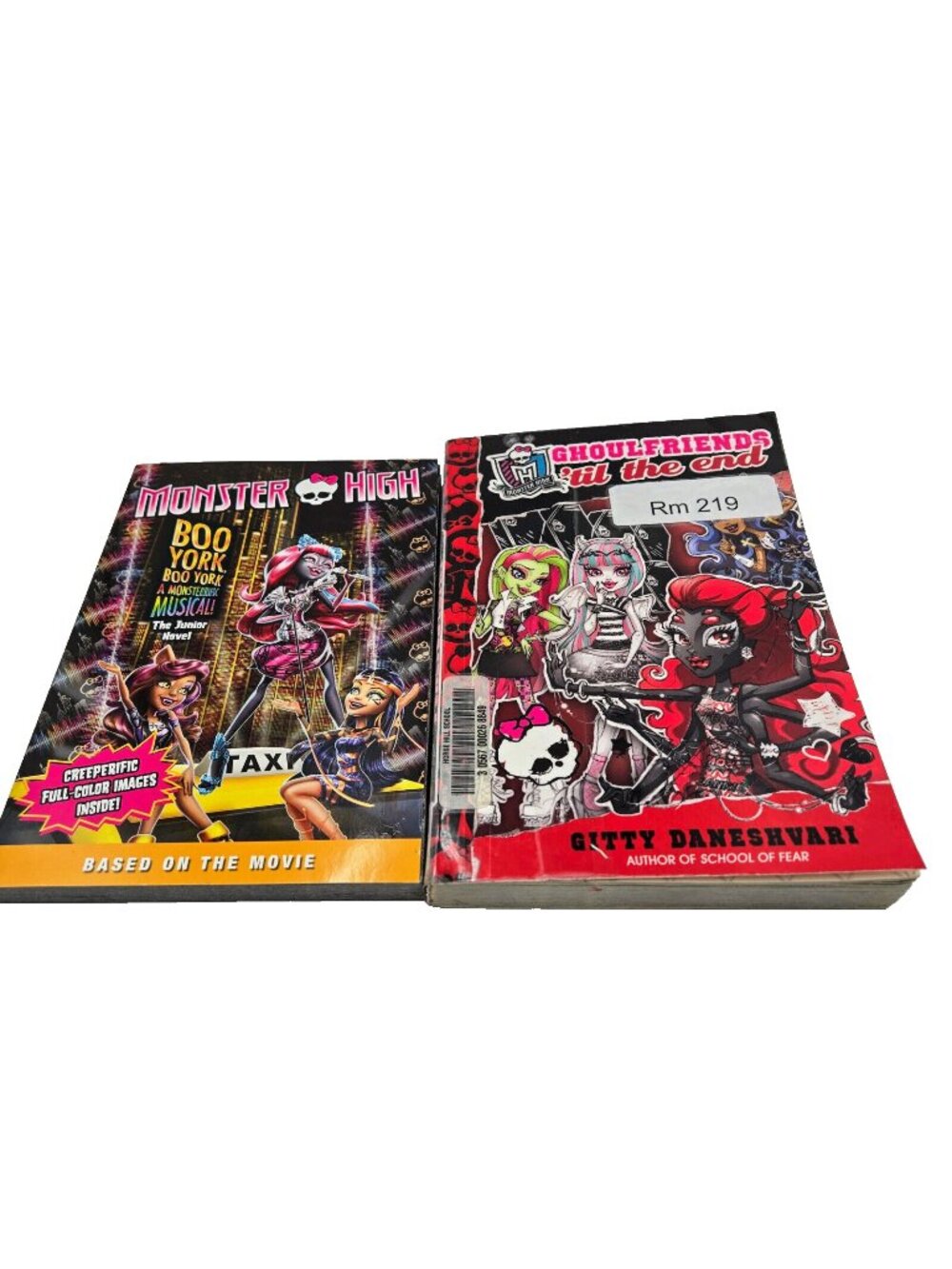 Monster High Books Boo York Boo York And Goulfriends To The End Soft Cover Paran